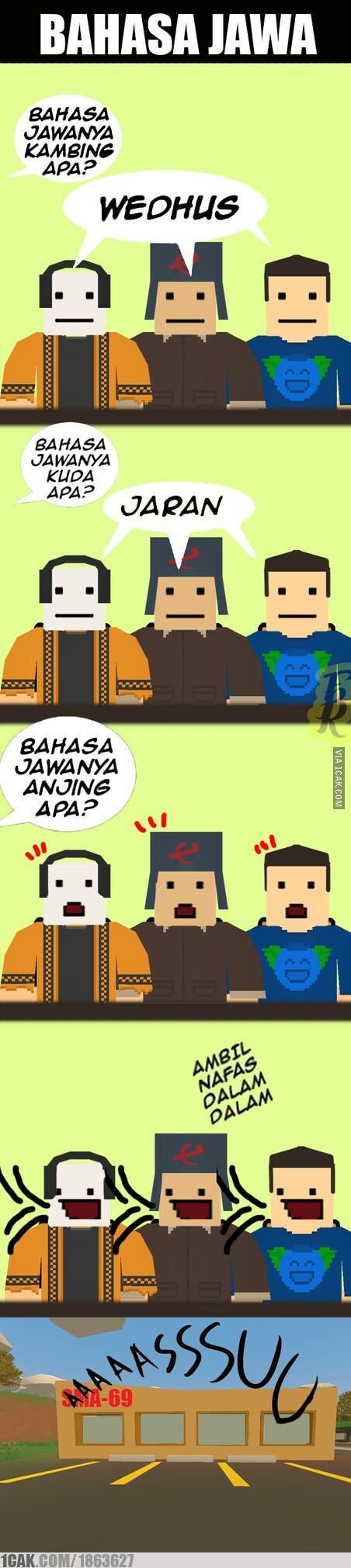 Kumpulan Gambar Lucu Jawa Yang Lucu Abis Jalantikuscom