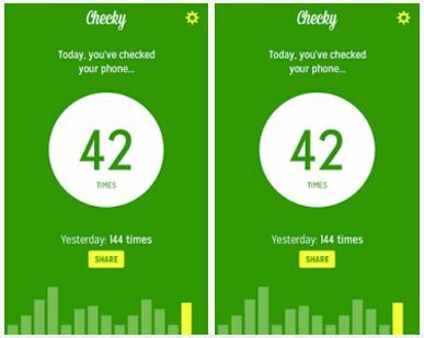 Aplikasi untuk mengurangi kecanduan smartphone, Checky