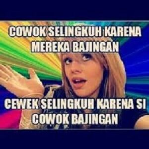 Meme Cewek Selalu Salah 12