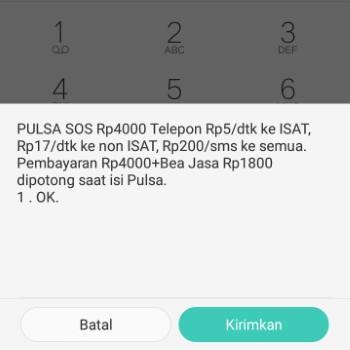 Cara Pinjam Pulsa Darurat Indosat Terbaru Jalantikus