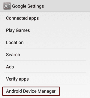 Melacak Android Hilang7