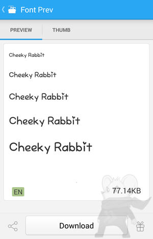 Ifont Android 2
