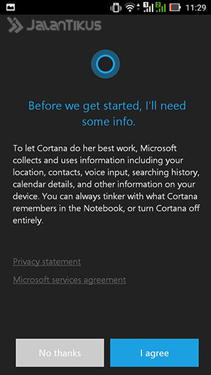 Install Cortana Di Android 3