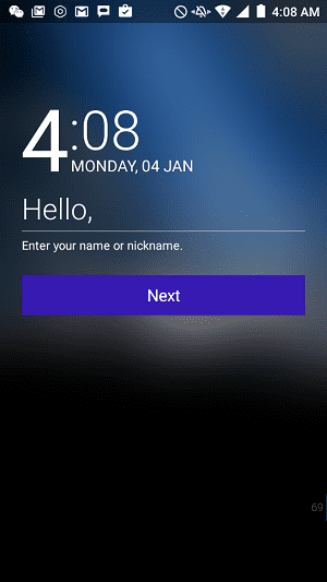 Cara Android Menyapa Kamu 4