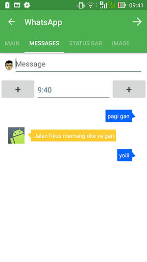 Fake Whatsapp 1b