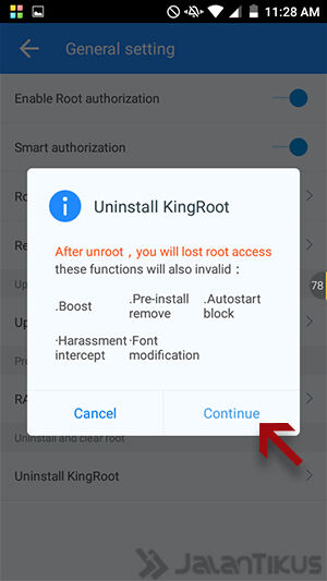 Cara Unroot Android Kingroot 2