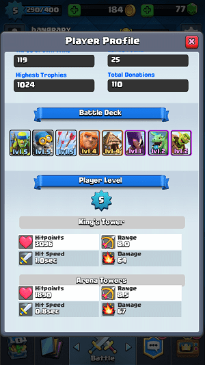 Cara Cepat Naik Level Clash Royale 5