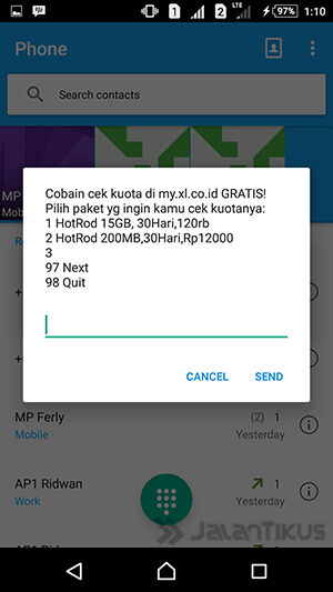 Cara Cek Kuota Internet XL Dengan Cepat Cara Cek Kuota Internet XL Dengan Cepat