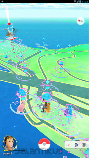 Cara Main Pokemon Go Di Jelly Bean 3