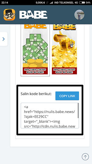 Copy Link Lebih Kreatif