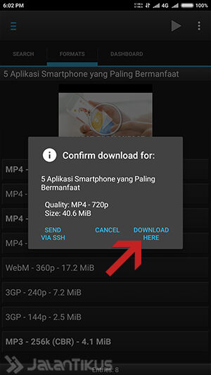 Cara Download Youtube Di Android 4