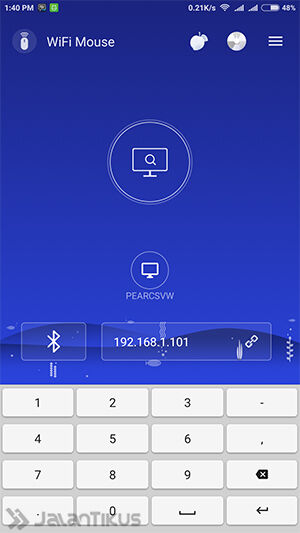 Mengubah Android Jadi Mouse Keyboard Komputer 2