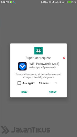 Password Wifi Android 1