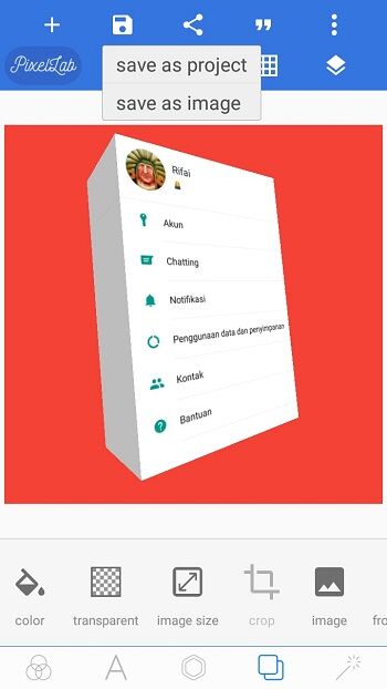  Cara Membuat Foto Profil 3D di WhatsApp JalanTikus com