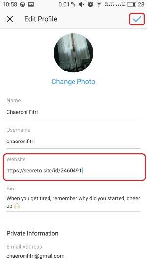 Cara Pasang Secreto Instagram Whatsapp 2 A888e