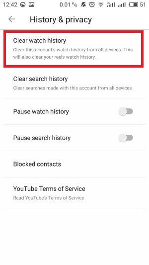 Cara Menghapus Riwayat Pencarian Youtube 9 68979