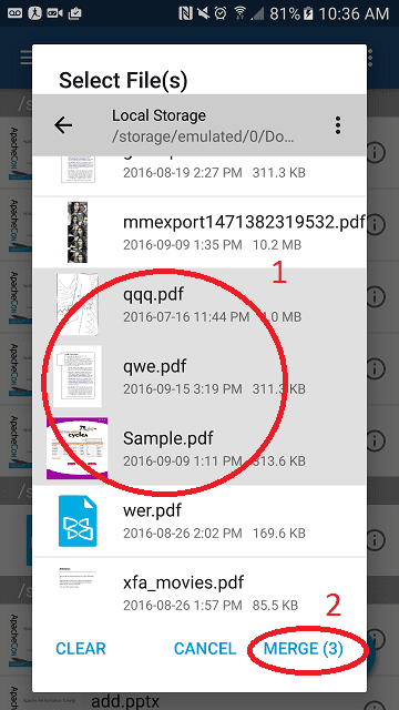 cara menggabungkan 2 file pdf jadi satu dengan foxit reader