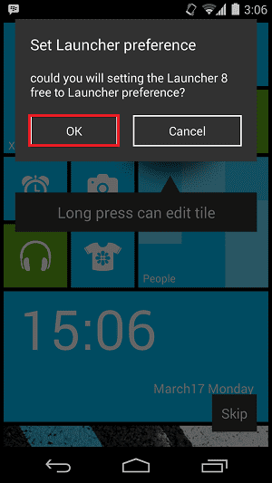 Seperti Windows Phone 8 1