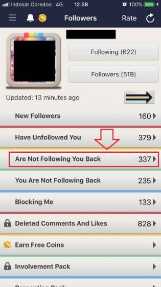 Cara Mengetahui Following Yang Tidak Follow Back Instagram Tanpa Aplikasi