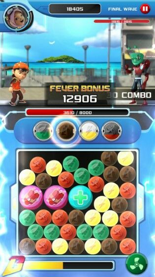 Game Boboiboy Galactic Heroes F6332