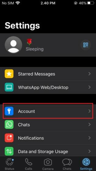 Cara Menghapus Akun WA F63d3