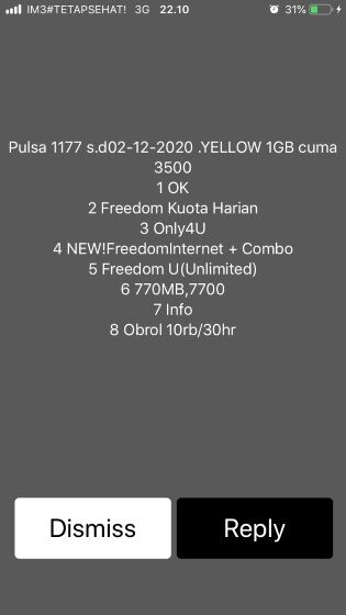 Cara Paket Sms Indosat 5000 8c9e3