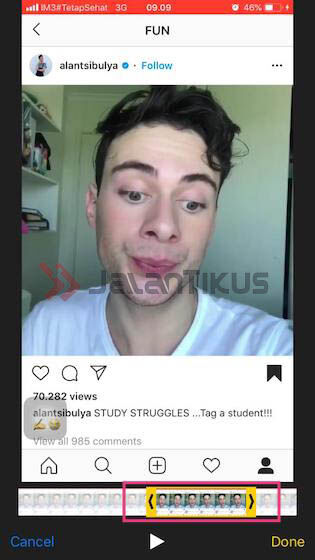 Cara Memotong Bagian Tengah Video Di Android 376e8