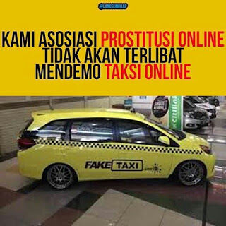 Meme Demo Taksi Blue Bird 12