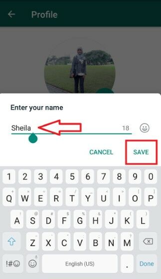 Cara Mengganti Nama Whatsapp 07f88