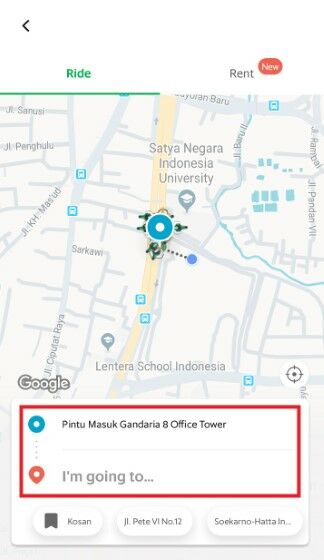 Langkah Dua Menggunakan Ovo Point Di Aplikasi Grab 49b1c