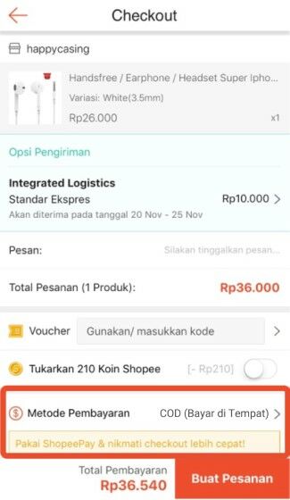 Cara Membayar Belanja Shopee Cod 2283c