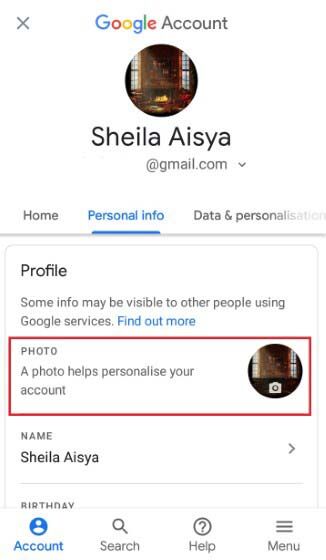 Cara Mengganti Foto Profil Email Di Hp F3b63