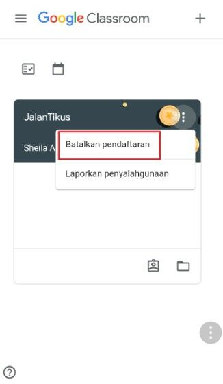 Cara Keluar dari Google Classroom dengan Mudah | JalanTikus