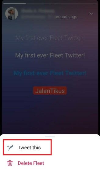Twitter Story Feature F4460