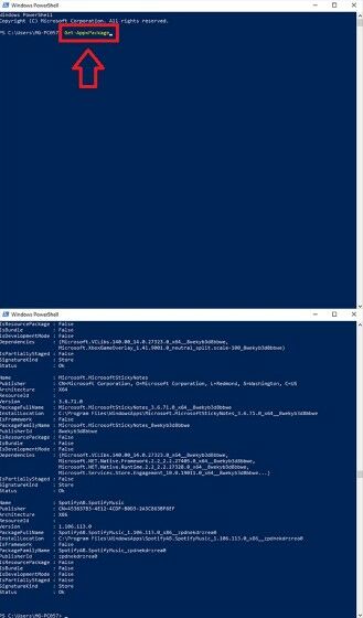 Cara Menghapus Aplikasi Powershell 2 Custom 2033b