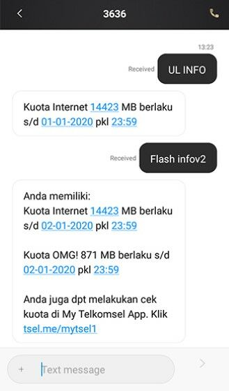 Cek Kuota Telkomsel Pesan 726bd