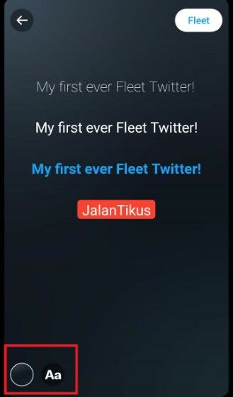 Cara Membuat Fleet Twitter D5658
