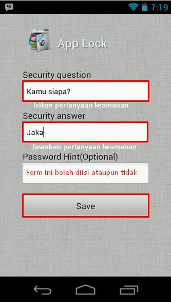 Cara Mengunci Melindungi App 3