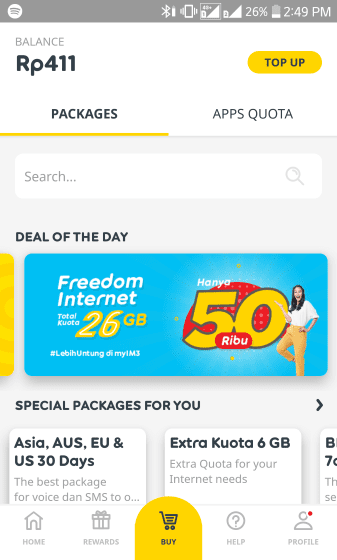 Cara Transfer Paket Data 6 41136
