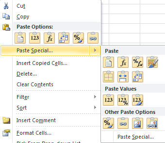 Cara Copy Paste Special Di Excel A57c4