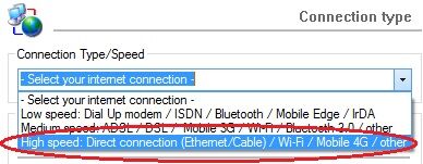 Connection Type