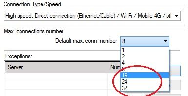 Max Connection Number