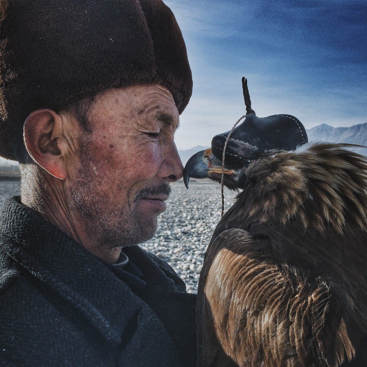 Man and the Eagle, pemenang utama Penghargaan Fotografi iPhone 2016