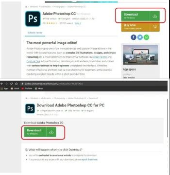 cara download photoshop gratis full version