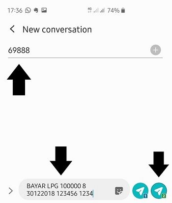Cara TRANSFER Sms Banking Bca 2 3dc18