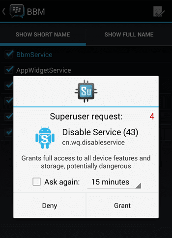 Disable Service3