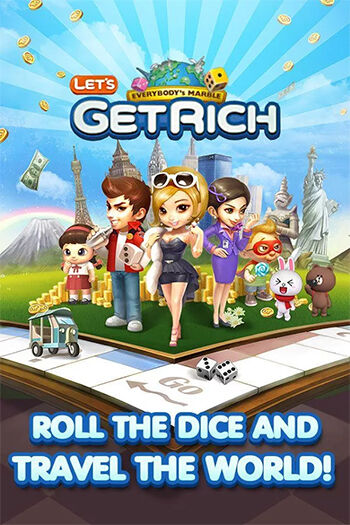 Clash Of Clans Vs Line Lets Get Rich 2