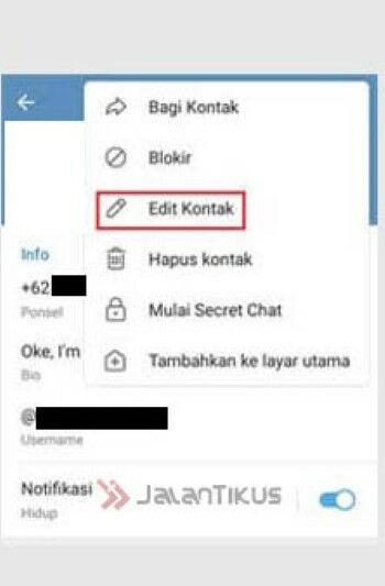 Cara Mengubah Nama Kita Di Telegram B8296