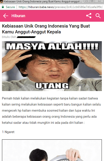 Tema Artikel Yang Harus Dihindari 4