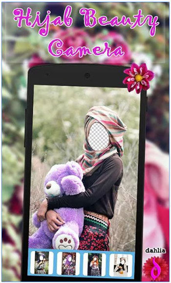 Aplikasi Model Hijab 2016 Hijab Beauty Camera Dahlia 1